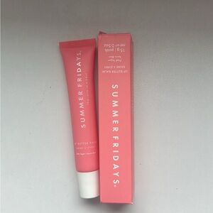 Summer Fridays Pink Lip Care Tube